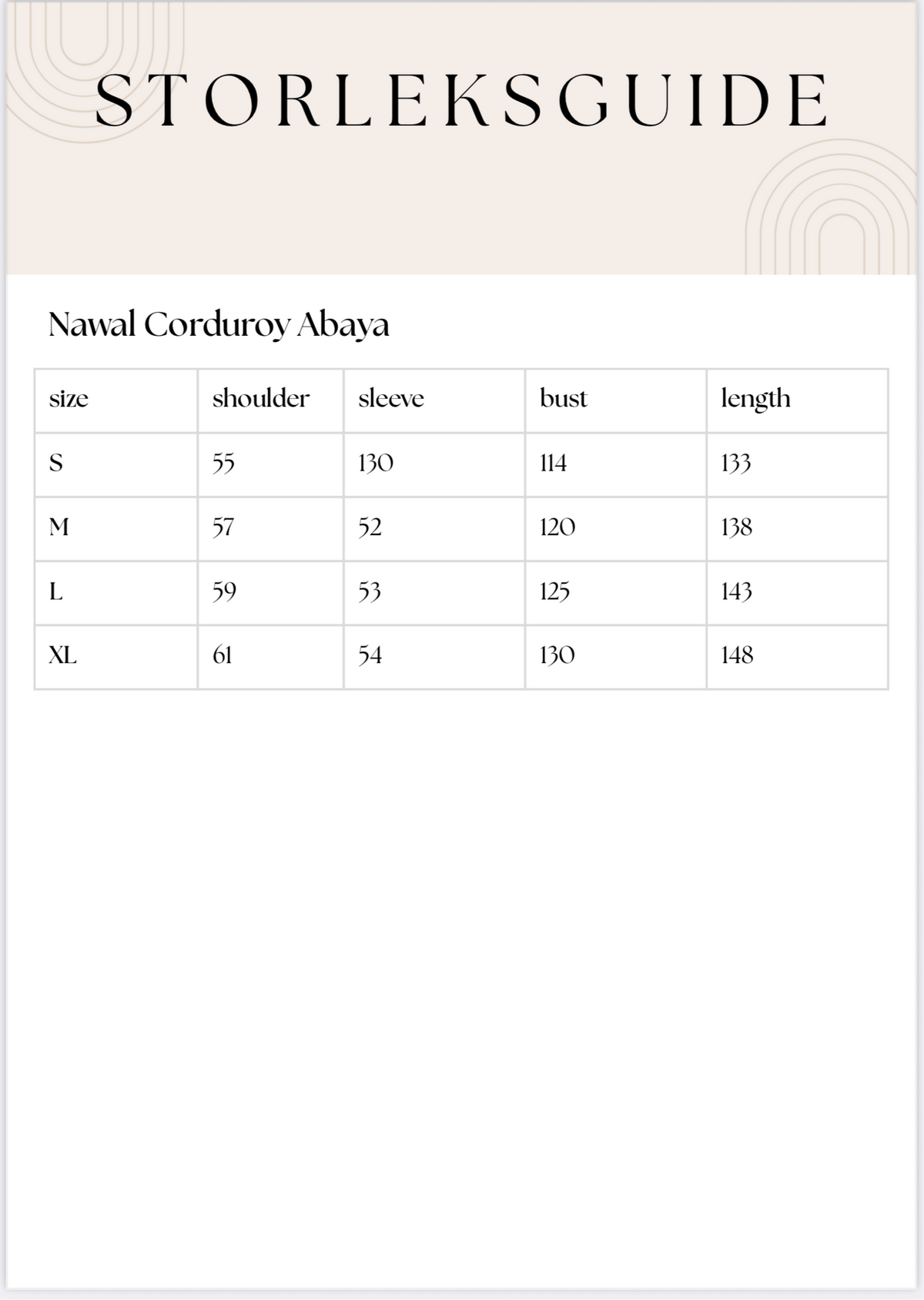 Nawal Corduroy Abaya