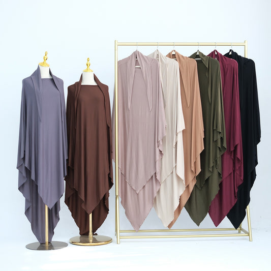 Jersey Maxi Khimar