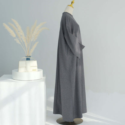 Lina Linen Abaya