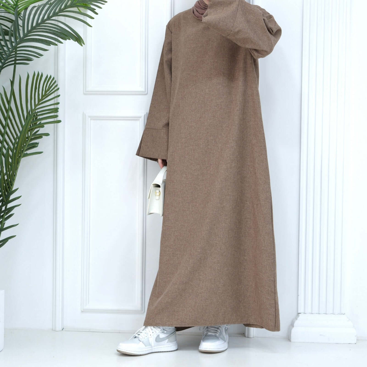 Lina Linen Abaya